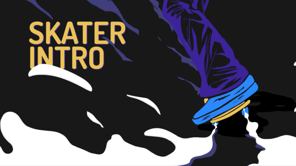 VideoHive Skater Intro 21908476