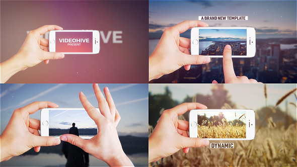 VideoHive Smartshow – Clean Smartphone Slideshow 15837533