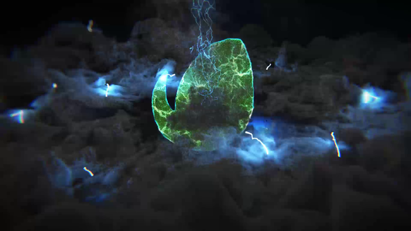 VideoHive Smoke Lighting Logo Reveal 37823508