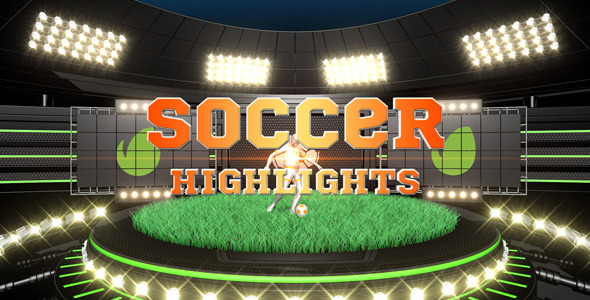 VideoHive Soccer Highlights Ident Broadcast Pack 7185212