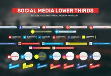 VideoHive Social Lower Thirds 19892660