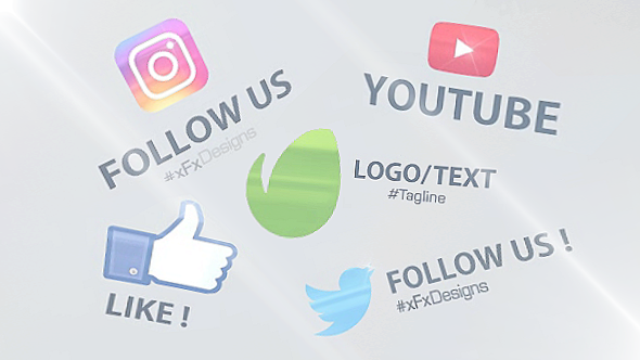VideoHive Social Media & Logo Pack 19903507