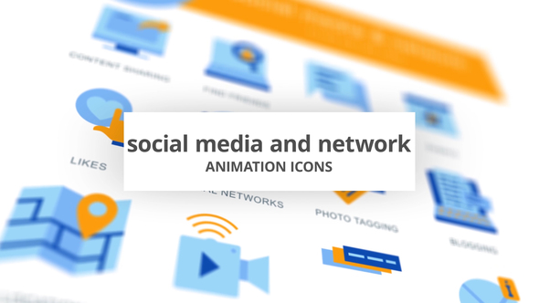 VideoHive Social Media & Network – Animation Icons 28168485