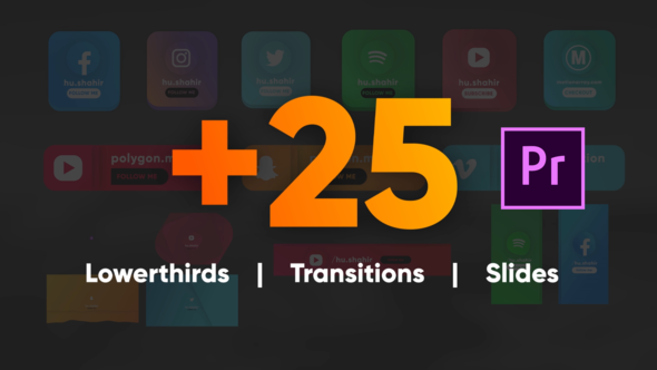 VideoHive Social Media Pack-MOGRT 25313123