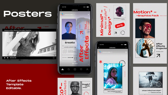 VideoHive Social Media Posters 27494132