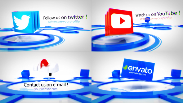 VideoHive Social connections 607724