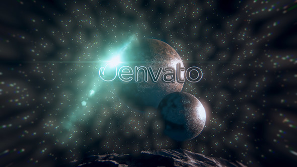 VideoHive Space Glitch Logo 17353675