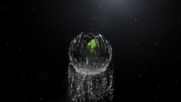 VideoHive Spherical Liquid Logo Reveal 10364303