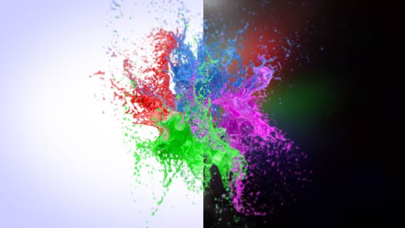 VideoHive Splashing Paint Logo Reveal II 18842691