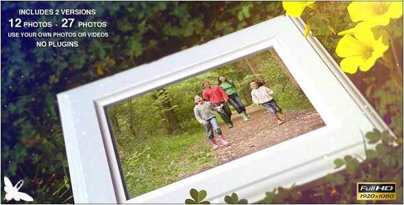 VideoHive Spring Family Slideshow 7678241
