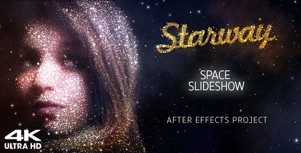VideoHive StarWay Space Slideshow 19792184
