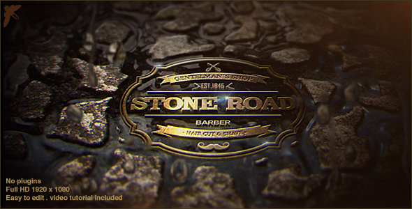 VideoHive Stone Road Logo 20488729