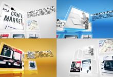 VideoHive Stylish Business Cubes 350166