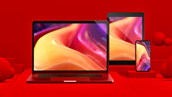 VideoHive Stylish Devices Presentation 24430187