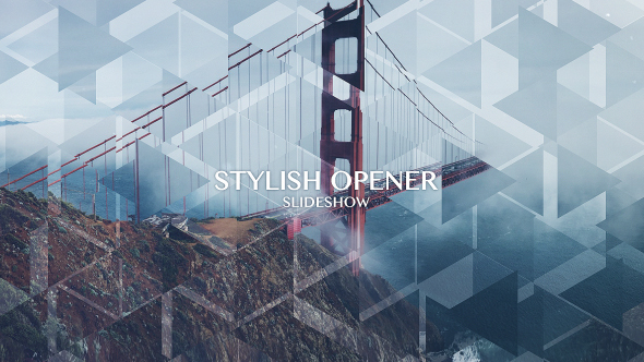 VideoHive Stylish Opener - Slideshow 13080299