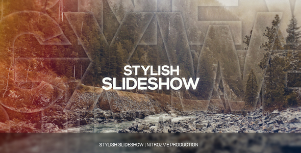 VideoHive Stylish Slideshow 19049837