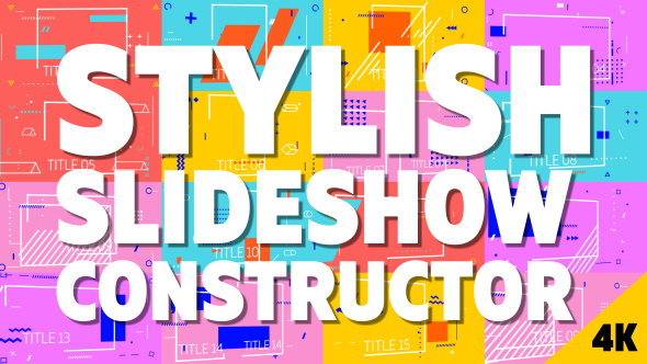 VideoHive Stylish Slideshow Constructor 18646116