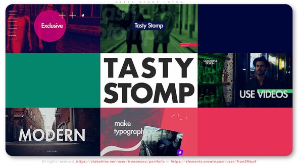 VideoHive Tasty Stomp Intro 26999007