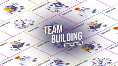 VideoHive Team Building - Isometric Concept 27458631