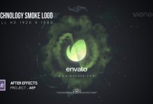 VideoHive Technology Smoke Logo Technology 21644686