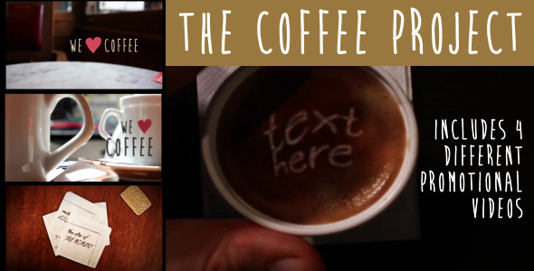 VideoHive The Coffee Project 8032181