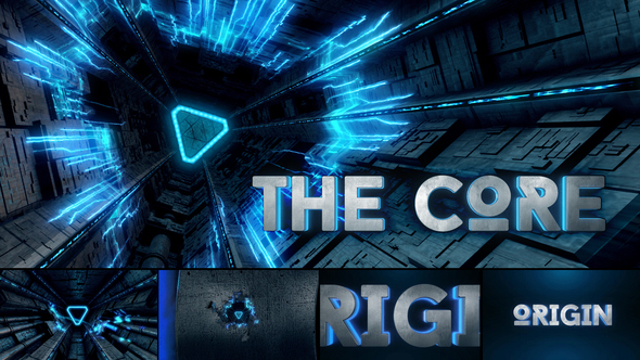 VideoHive The Core – Cinematic Sci-Fi Logo Reveal 20001253