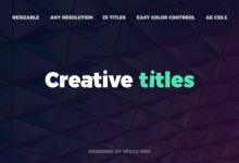 VideoHive The Creative Titles Abstract 19872344