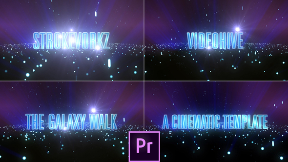 VideoHive The Galaxy Walk Cinematic Template – Premiere Pro 24695113