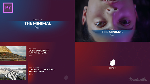 VideoHive The Minimal Broadcast Package Essential Graphics | Mogrt 22810266