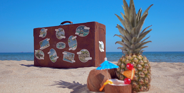 VideoHive The Retro Suitcase - Holiday & Travel Promotion 19695235
