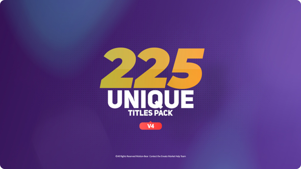 VideoHive The Titles 16452285