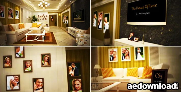 VideoHive The Wall Of Love 3875479