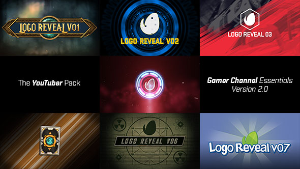 VideoHive The YouTuber Pack – Gamer Channel Essentials V2 17655612
