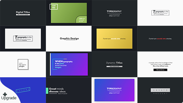 VideoHive Titles 21304155