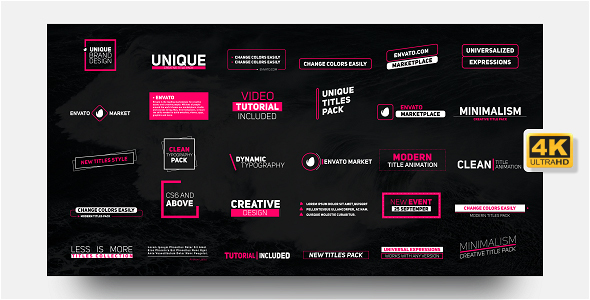 VideoHive Titles 21531645