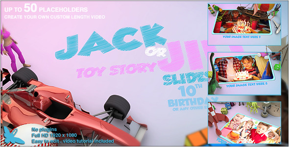 VideoHive Toy Story Slideshow 9349823