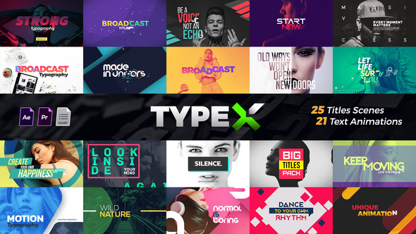 VideoHive TypeX Premiere Pro 21912247