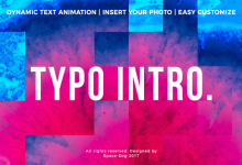 VideoHive Typo Intro 20969059