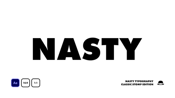 VideoHive Typography 19513050