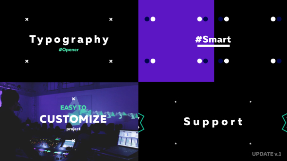 VideoHive Typography Opener Retro 19788218