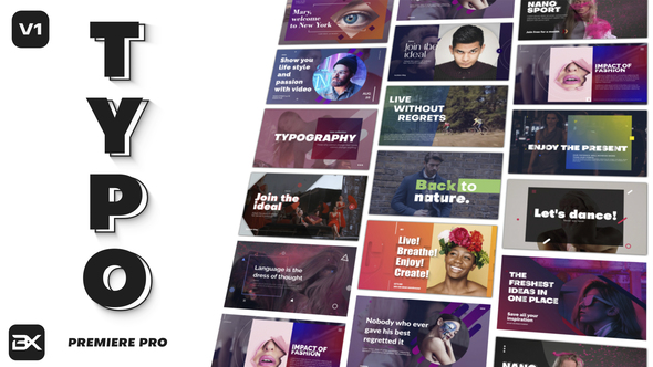 VideoHive Typography Title Pack 25055190