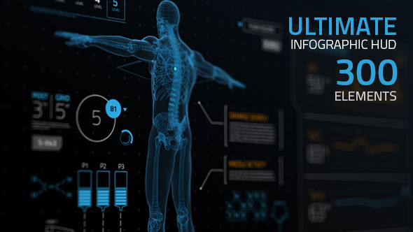 VideoHive Ultimate Infographic HUD [300] 9719753