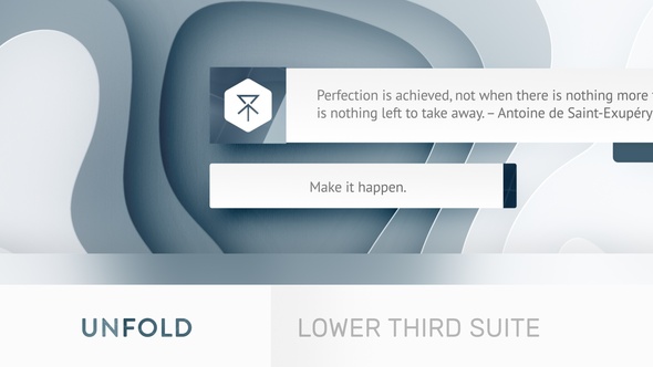 VideoHive Unfold – Lower Third Suite 6820337