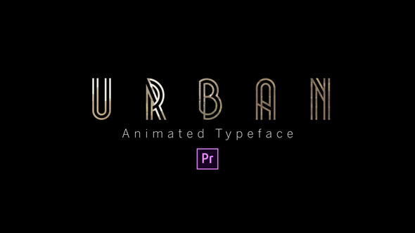 VideoHive Urban - Animated Typeface 24801436