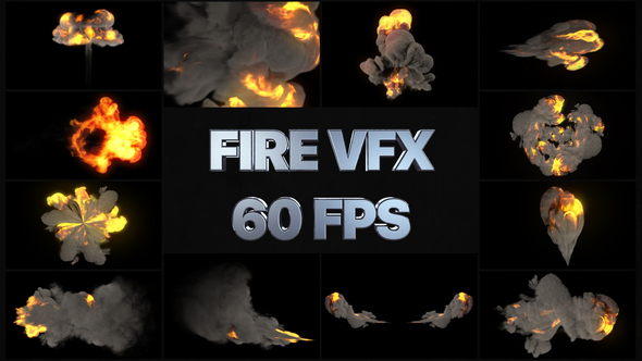 VideoHive VFX Fire Pack | After Effects 26932292