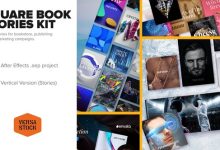 VideoHive Vertical Square Book Marketing Stories 37685106