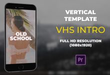 VideoHive Vertical VHS Intro 23309640