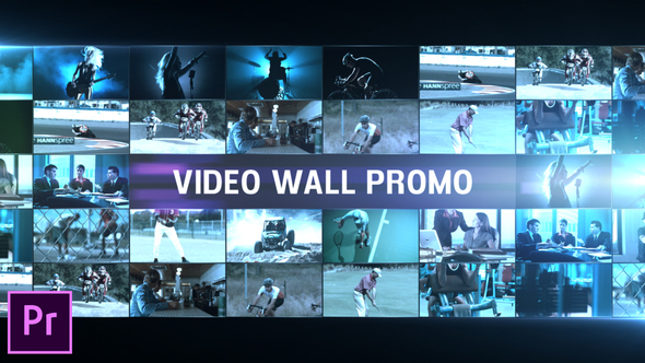 VideoHive Video Wall Promo - Premiere Pro 25509555