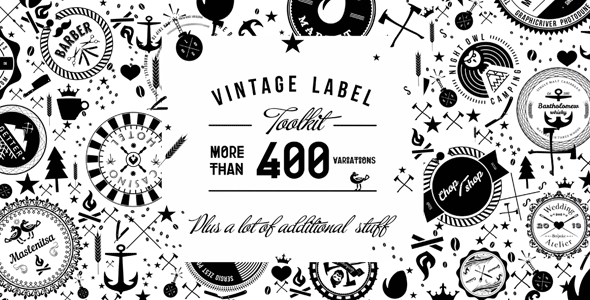 VideoHive Vintage Label Toolkit 7262450