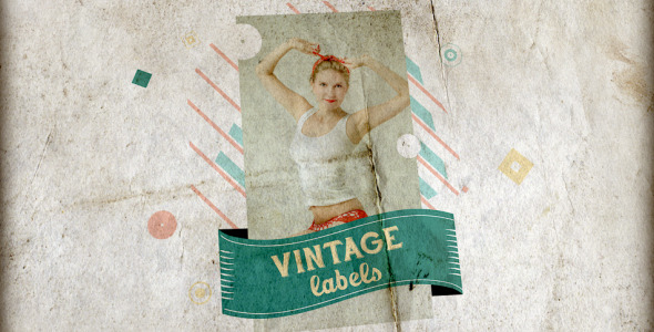 VideoHive Vintage Labels 3 files 6032600
